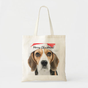 Tote Bag Noël beagle