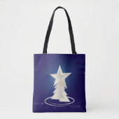 Tote Bag Noël blanc (Devant)
