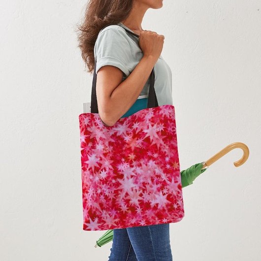 Tote Bag Noël Blush des étoiles