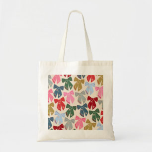Tote Bag Noël Bows Coquette