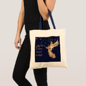 Tote Bag Noël Carol Angel's nous avons entendu en haut (Devant (produit))