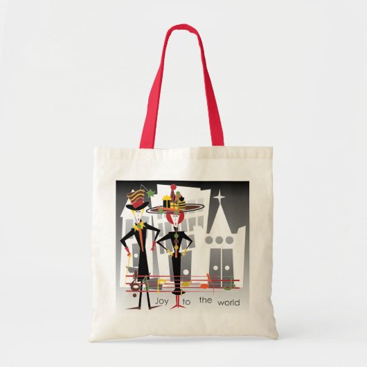 Tote Bag Noël Carols Joy Bag (Devant)