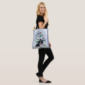 Tote Bag Noël Cavalier King Charles Spaniel (Sur le modèle)
