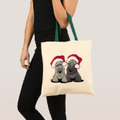Tote Bag Noël Cesky Terrier (Devant (produit))