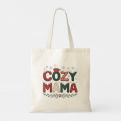 Tote Bag Noël Cozy Mama (Dos)