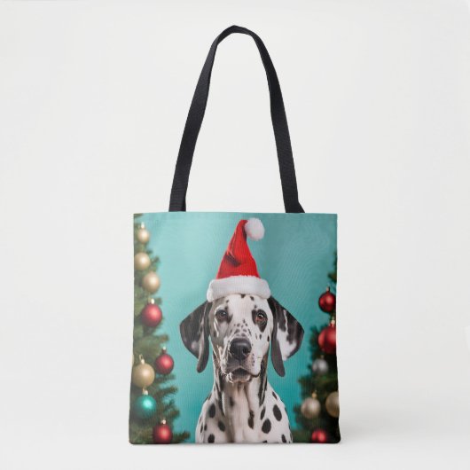 Tote Bag Noël dalmate (Devant)