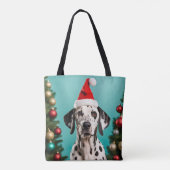 Tote Bag Noël dalmate (Dos)