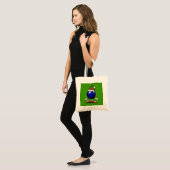 Tote Bag Noël de bowling (Devant (modèle))
