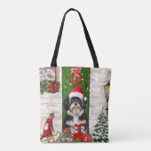 Tote Bag Noël de chien Havanais (Dos)