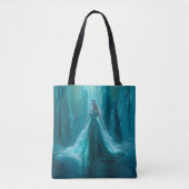 Tote Bag Noël de la reine des glaces magiques (Devant)