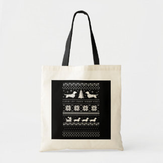 Tote Bag Noël des Dachshunds