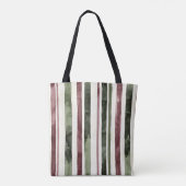 Tote Bag Noël des Grandes Burgunes Vertes (Dos)