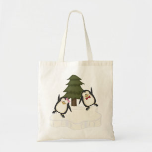 Tote Bag Noël des pingouins