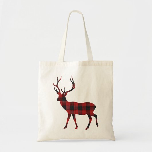 Tote Bag Noël des rennes (Devant)