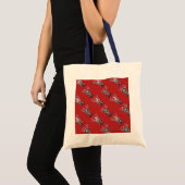 Tote Bag Noël des rennes (Devant (produit))