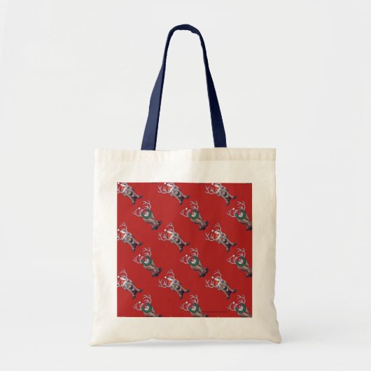 Tote Bag Noël des rennes (Devant)