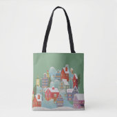 Tote Bag Noël d'hiver (Devant)