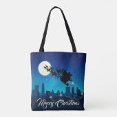 Tote Bag Noël du Père Noël Sleigh (Dos)