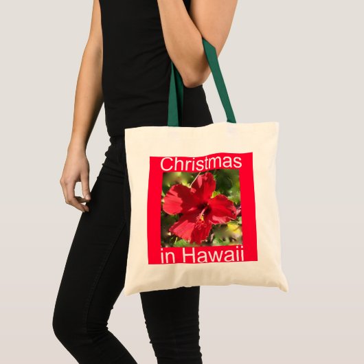 Tote Bag Noël en Hawaï (Devant (produit))
