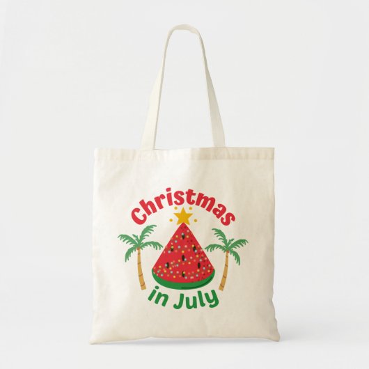 TOTE BAG NOËL EN JUILLET (Devant)