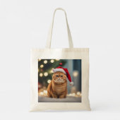 Tote Bag Noël Exotique Shorthair (Dos)