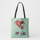Tote Bag Noël Fête Joie Dragon (Devant)