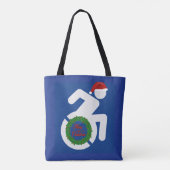Tote Bag Noël Handicapé (Dos)