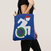 Tote Bag Noël Handicapé (De près)