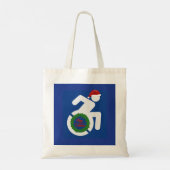 Tote Bag Noël Handicapé (Dos)