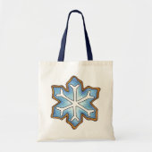 Tote Bag Noël Hanoukka Hiver Flocon de neige Cookie Neige (Devant)