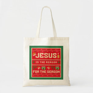 Tote Bag Noël Jésus Est La Raison De La Saison