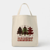Tote Bag Noël Joyeux et lumineux (Dos)