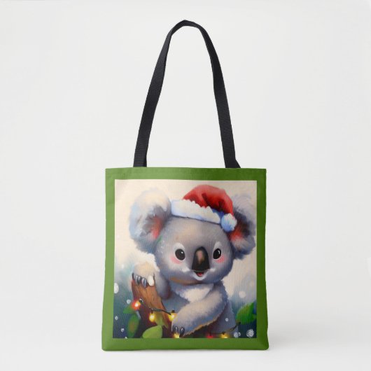 Tote Bag Noël Koala 2 (Devant)