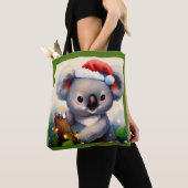 Tote Bag Noël Koala 2 (De près)