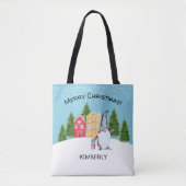 Tote Bag Noël lunaire (Devant)