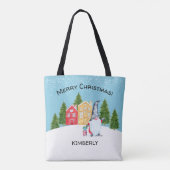 Tote Bag Noël lunaire (Dos)