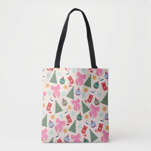 Tote Bag Noël mignon (Devant)