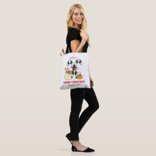 Tote Bag Noël minimaliste mignon et le Nouvel An heureux