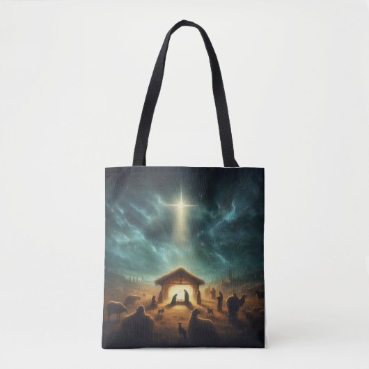 Tote Bag Noël/Nativité/Jésus (Devant)