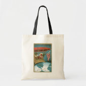 Tote Bag Noël, Père Noël (Devant)