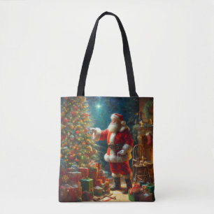 Tote Bag Noël Père Noël 1