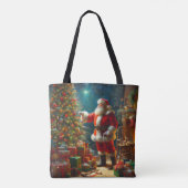 Tote Bag Noël Père Noël 1 (Dos)