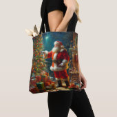 Tote Bag Noël Père Noël 1 (De près)