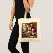 Tote Bag Noël Père Noël 3 (Devant (produit))