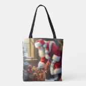 Tote Bag Noël Père Noël 3 (Dos)