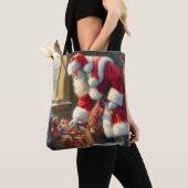 Tote Bag Noël Père Noël 3 (De près)