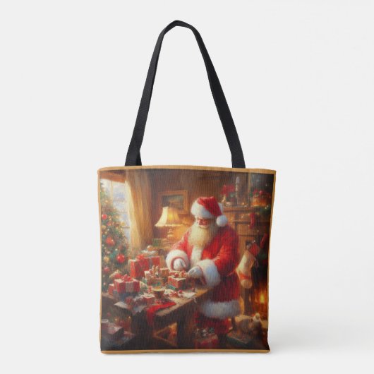 Tote Bag Noël Père Noël 4 (Dos)