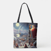 Tote Bag Noël Père Noël 5 (Dos)