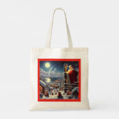 Tote Bag Noël Père Noël 5 (Dos)