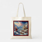 Tote Bag Noël Père Noël 6 (Dos)